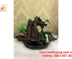 Thác khói xông nụ trầm hương